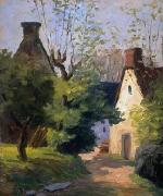 Louis Dewis The Village Road china oil painting artist